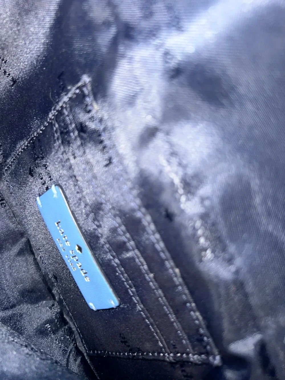 kate spade blue mini belt bag - Picture 2 of 6